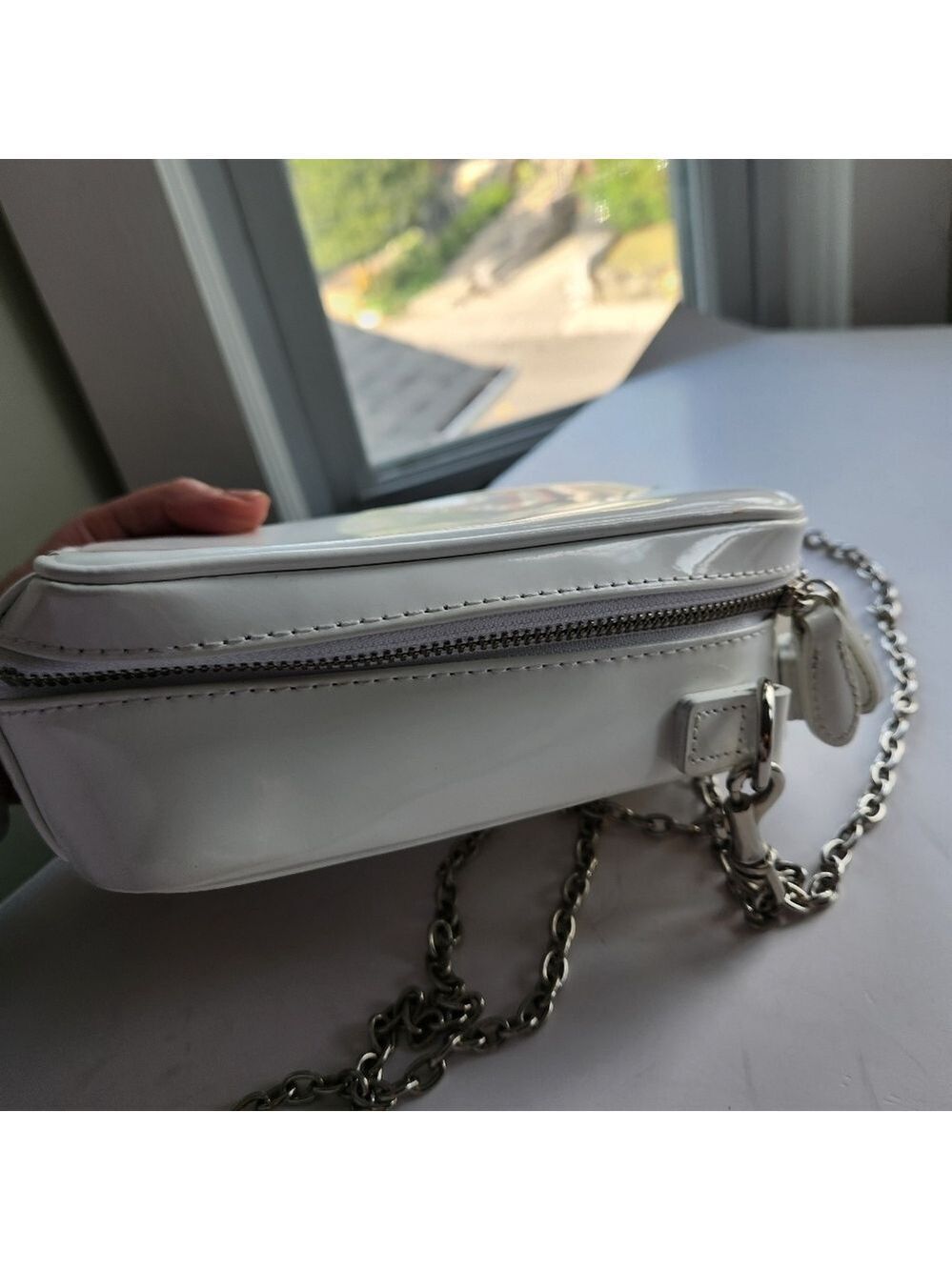 Junya Watanabe white patent leather bag BNWOT - Picture 9 of 14